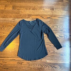 Soma black Tunic Top medium